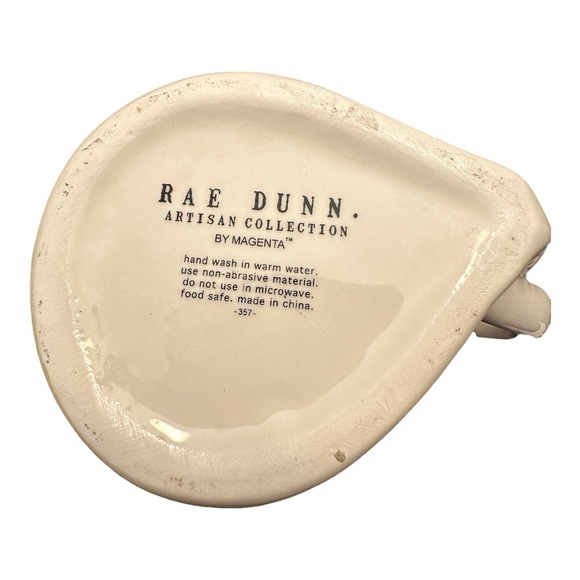 NWT Rae Dunn EEK! Halloween Ghost Mug With Witch Hat Lid NEW - Picture 4 of 5